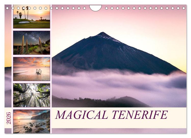 Produktbild: Magical Tenerife (Wall Calendar 2026 DIN A4 landscape), CALVENDO 12 Month Wall Calendar
