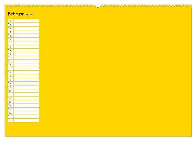 Produktbild: Bunter Bastelkalender (Wandkalender 2026 DIN A2 quer), CALVENDO Monatskalender