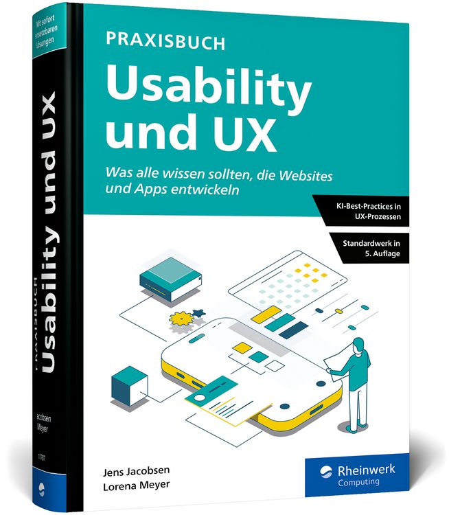 Produktbild: Praxisbuch Usability und UX