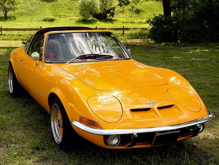Produktbild: CALVENDO Puzzle Opel GT | 1000 Teile Lege-Gr&ouml;&szlig;e 64x48cm Foto-Puzzle f&uuml;r gl&uuml;ckliche Stunden