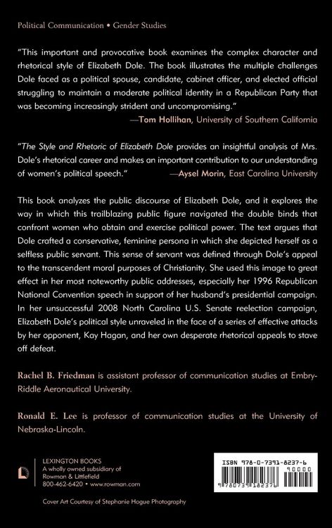 Produktbild: Style and Rhetoric of Elizabeth Dole
