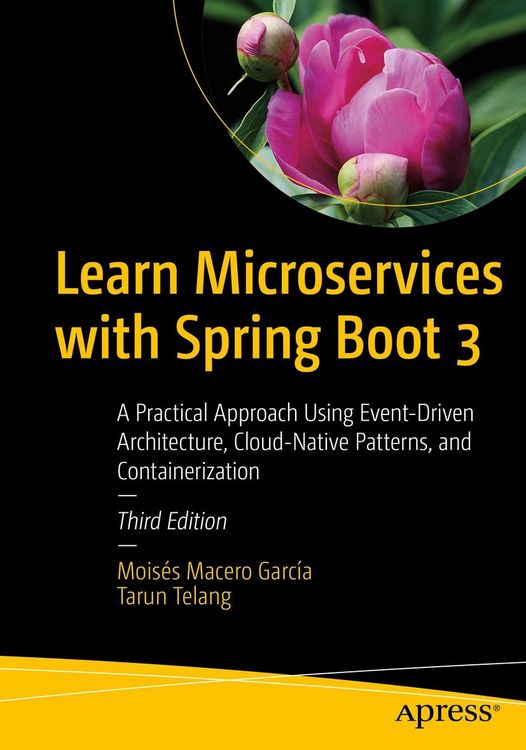 Produktbild: Learn Microservices with Spring Boot 3