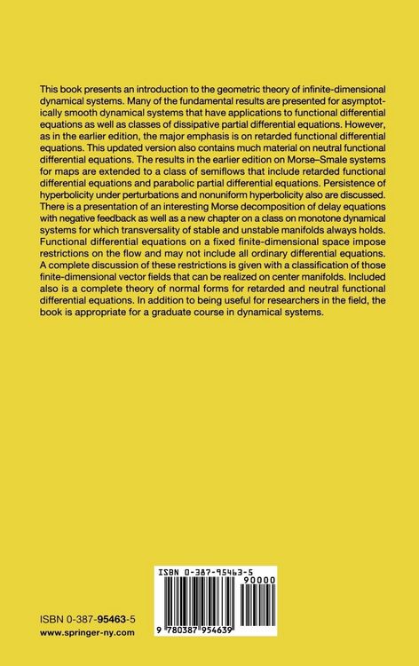 Produktbild: Dynamics in Infinite Dimensions
