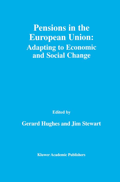 Produktbild: Pensions in the European Union: Adapting to Economic and Social Change