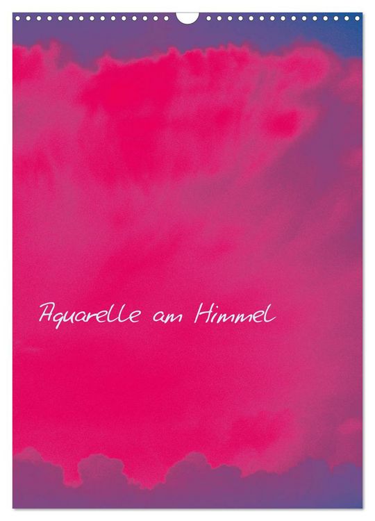 Produktbild: Aquarelle am Himmel (Wandkalender 2026 DIN A3 hoch), CALVENDO Monatskalender