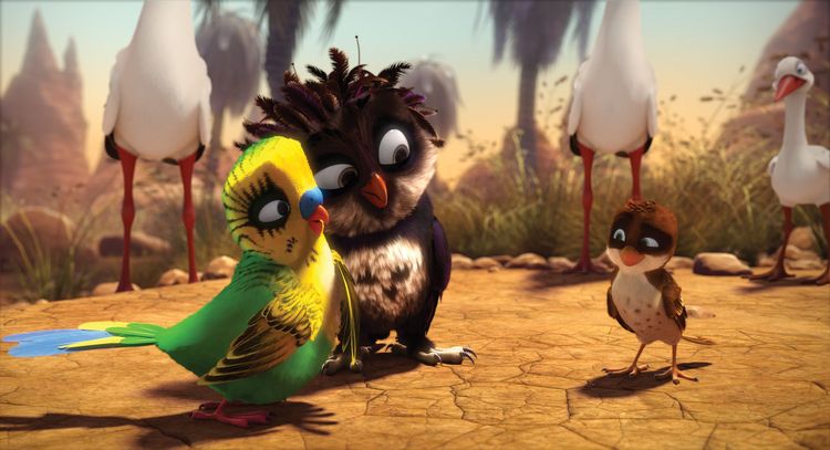 Produktbild: &Uuml;berflieger - Kleine V&ouml;gel, gro&szlig;es Geklapper