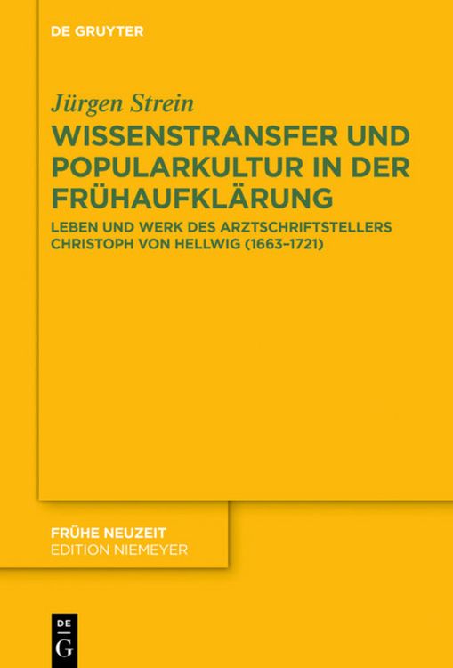 Produktbild: Wissenstransfer und Popularkultur in der Fr&uuml;haufkl&auml;rung