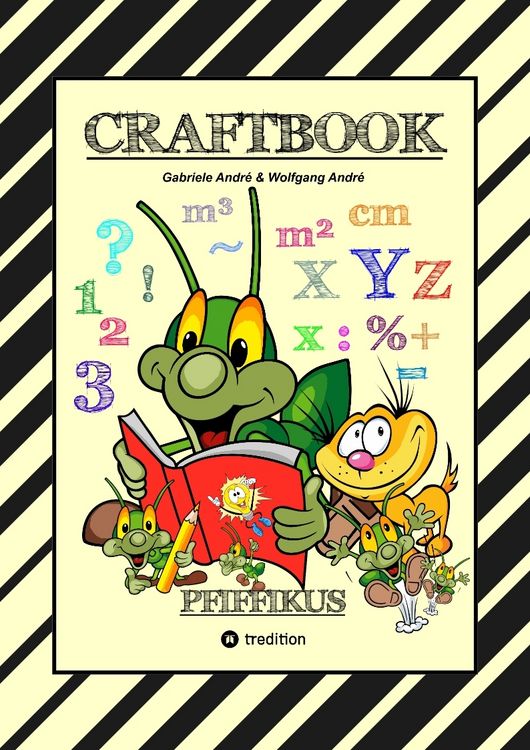 Produktbild: Craftbook - Kreatives Zeichnen - Spritzgitter Technik - R&auml;tsel - Malvorlagen - Lustige Mimiken - Story Scribbeln