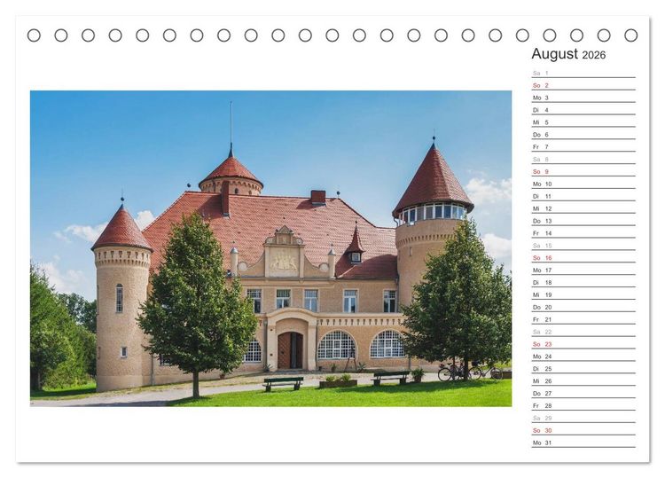 Produktbild: Zeit f&uuml;r Erholung - Insel Usedom / Geburtstagskalender (Tischkalender 2026 DIN A5 quer), CALVENDO Monatskalender