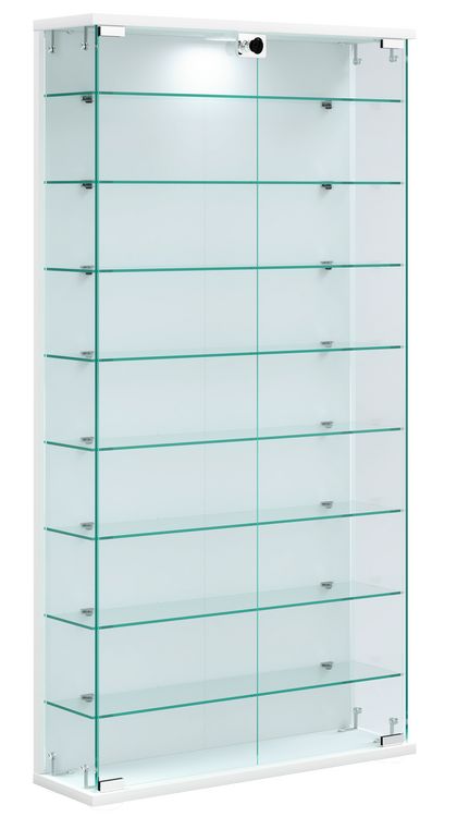 Produktbild: Wandvitrine H&auml;ngevitrine Glasvitrine Relas L