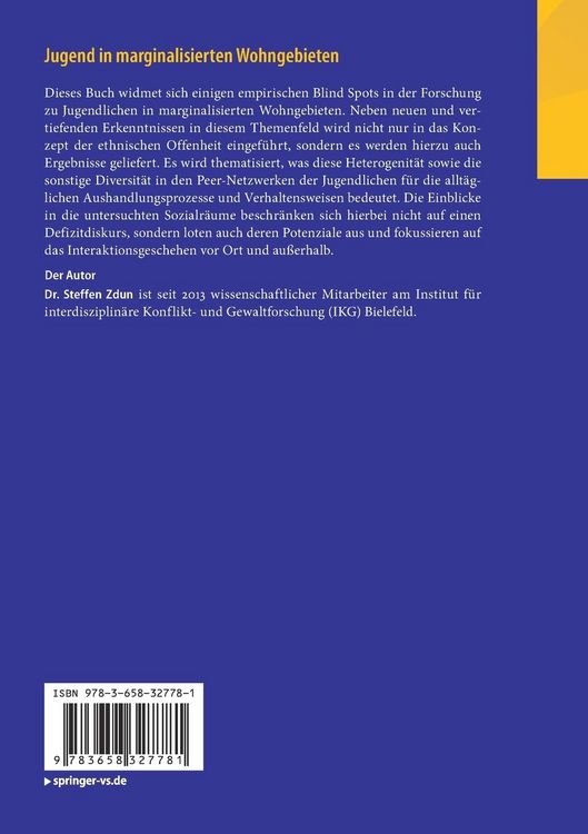 Produktbild: Jugend in marginalisierten Wohngebieten