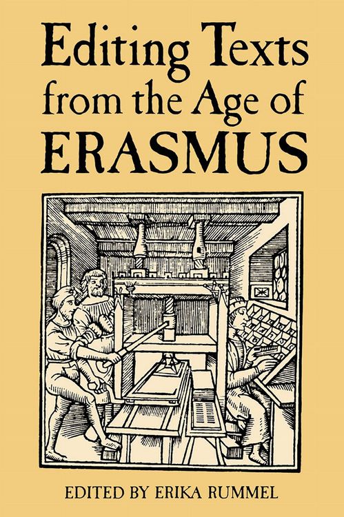 Produktbild: Editing Texts from the Age of Erasmus