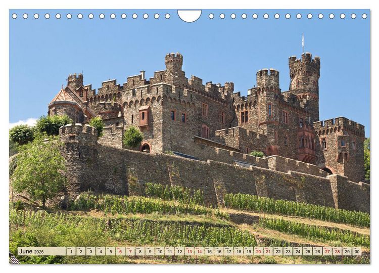 Produktbild: Middle Rhine Valley (Wall Calendar 2026 DIN A4 landscape), CALVENDO 12 Month Wall Calendar