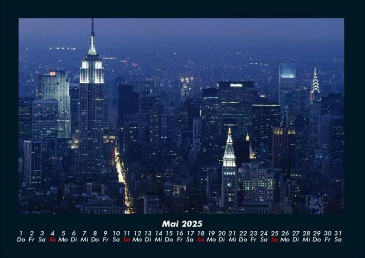 Produktbild: New York 2025 Fotokalender DIN A4