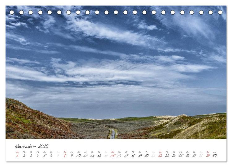 Produktbild: Sylt (Tischkalender 2026 DIN A5 quer), CALVENDO Monatskalender