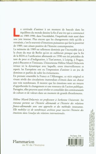Produktbild: Les &eacute;motions de 1989