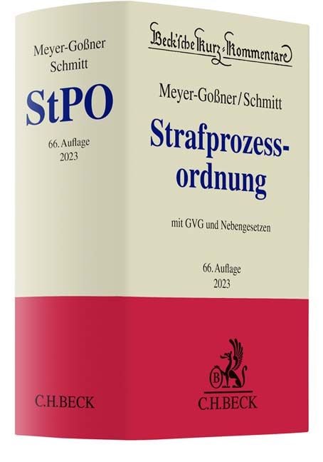 Produktbild: Strafprozessordnung