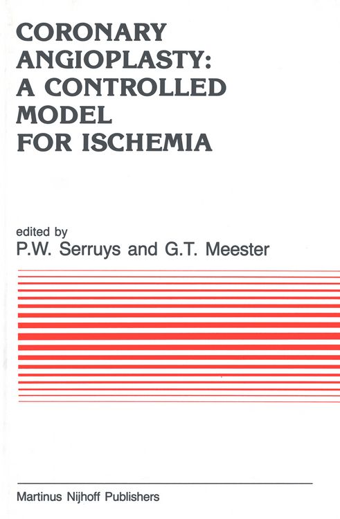 Produktbild: Coronary Angioplasty: A Controlled Model for Ischemia