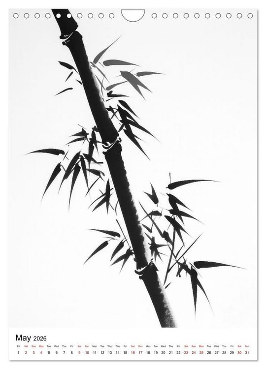 Produktbild: Zen Serenity (Wall Calendar 2026 DIN A4 portrait), CALVENDO 12 Month Wall Calendar