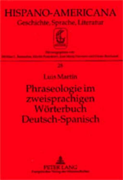 Produktbild: Phraseologie im zweisprachigen W&ouml;rterbuch Deutsch-Spanisch