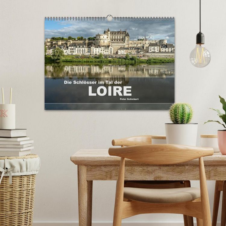 Produktbild: Die Schl&ouml;sser im Tal der Loire (Wandkalender 2026 DIN A3 quer), CALVENDO Monatskalender