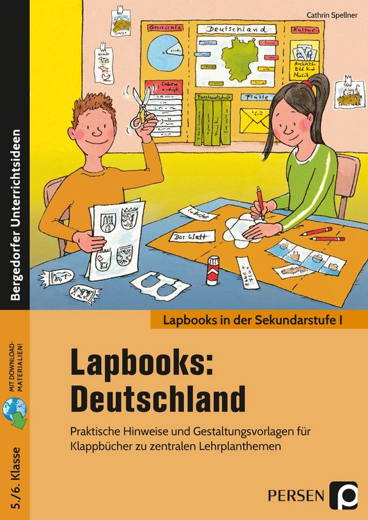 Produktbild: Lapbooks: Deutschland 5./6. Klasse
