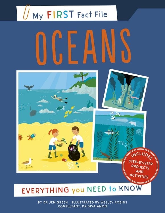 Produktbild: JEN GREEN: My First Fact File Oceans