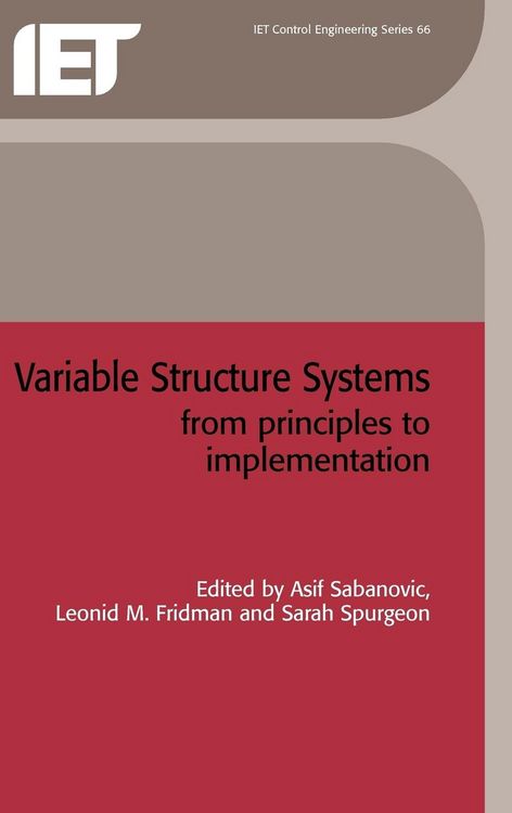 Produktbild: Variable Structure Systems