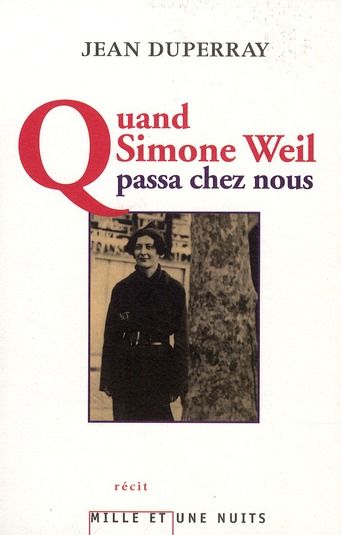Produktbild: Quand Simone Weil Passa Chez Nous