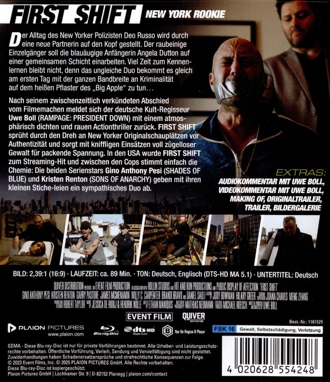 Produktbild: First Shift - New York Rookie