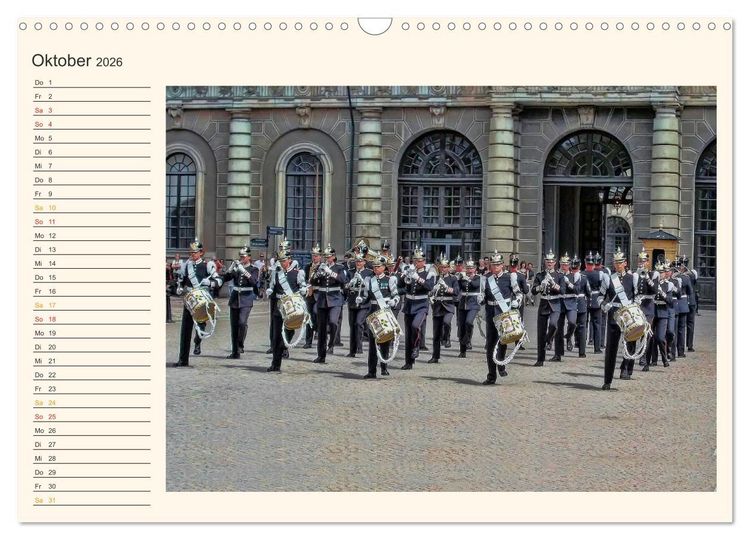 Produktbild: Stockholm - Venedig des Nordens (Wandkalender 2026 DIN A3 quer), CALVENDO Monatskalender