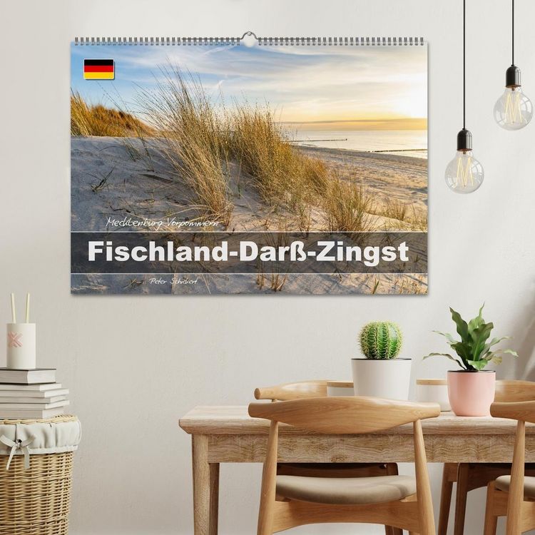 Produktbild: Mecklenburg-Vorpommern - Fischland-Dar&szlig;-Zingst (Wandkalender 2027 DIN A2 quer), CALVENDO Monatskalender