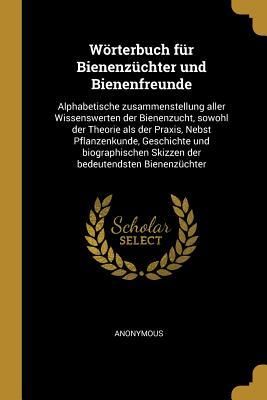 Produktbild: W&ouml;rterbuch f&uuml;r Bienenz&uuml;chter und Bienenfreunde