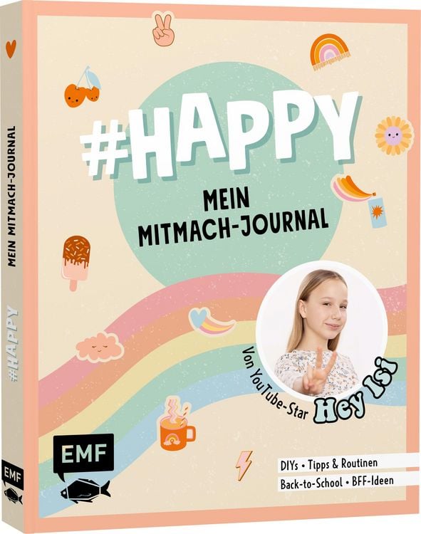 Produktbild: #HAPPY &ndash; Mein Mitmach-Journal von YouTuberin Hey Isi