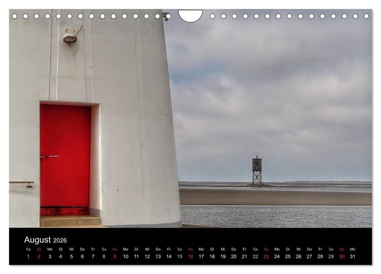 Produktbild: Zeit f&uuml;r... Insel Neuwerk - Kulturlandschaft im Wattenmeer (Wandkalender 2026 DIN A4 quer), CALVENDO Monatskalender
