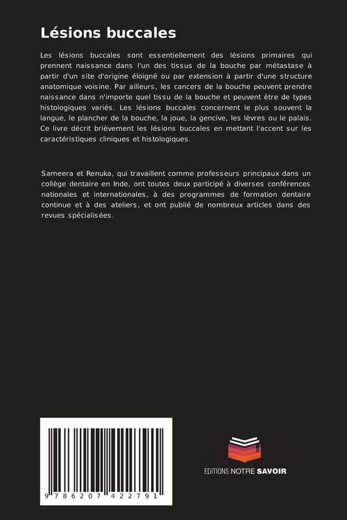 Produktbild: L&eacute;sions buccales