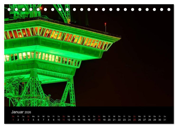 Produktbild: Colors of Berlin 2026 (Tischkalender 2026 DIN A5 quer), CALVENDO Monatskalender