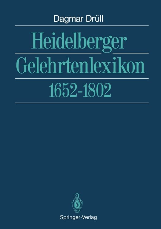 Produktbild: Heidelberger Gelehrtenlexikon