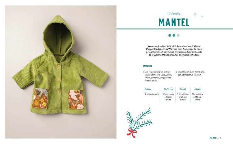 Produktbild: Hej. Minimode &ndash; S&uuml;&szlig;e Puppenkleidung n&auml;hen