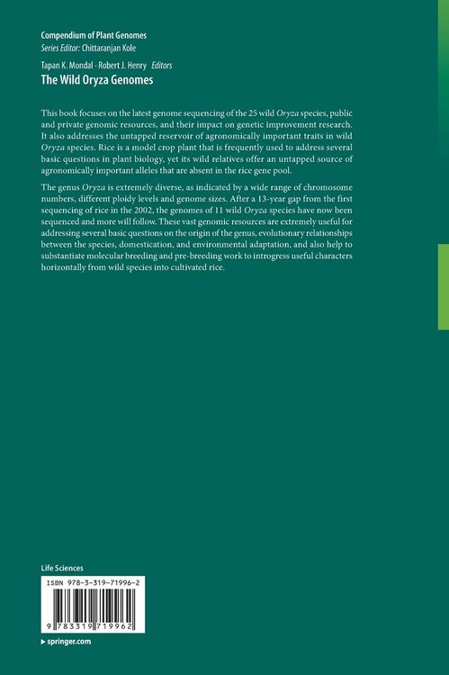 Produktbild: The Wild Oryza Genomes