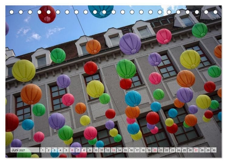 Produktbild: Augsburg - Bayerische Weltstadt mit Herz (Tischkalender 2027 DIN A5 quer), CALVENDO Monatskalender