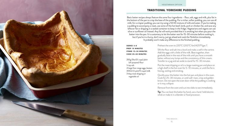 Produktbild: The Yorkshire Pudding Cookbook
