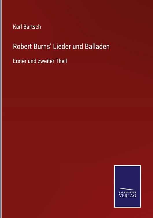 Produktbild: Robert Burns' Lieder und Balladen
