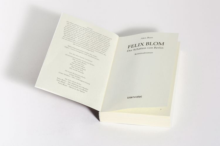 Produktbild: Felix Blom. Der Schatten von Berlin