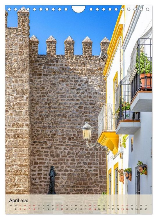 Produktbild: Rota &ndash; Andalusiens Schatz am Atlantik (Wandkalender 2026 DIN A4 hoch), CALVENDO Monatskalender