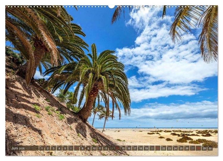 Produktbild: FUERTEVENTURA Paradiesische Impressionen der Insel (hochwertiger Premium Wandkalender 2026 DIN A2 quer), Kunstdruck in Hochglanz