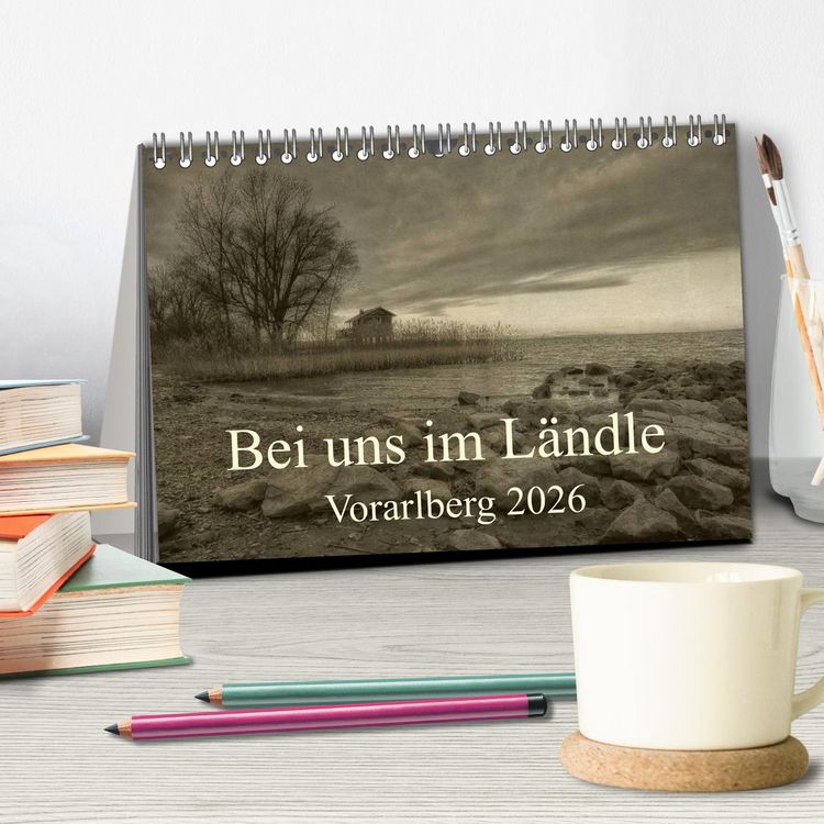 Produktbild: Bei uns im L&auml;ndle - Vorarlberg 2026 (Tischkalender 2026 DIN A5 quer), CALVENDO Monatskalender