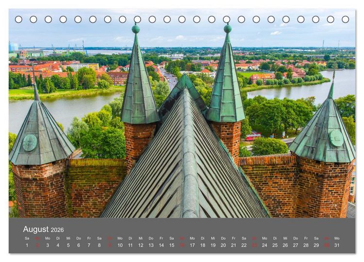 Produktbild: Sch&ouml;nes Meck-Pomm (Tischkalender 2026 DIN A5 quer), CALVENDO Monatskalender