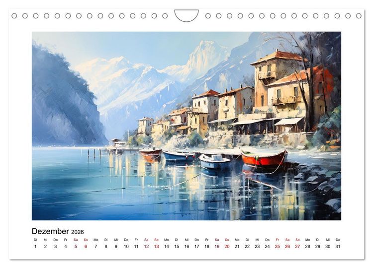 Produktbild: Lieblingssee (Wandkalender 2026 DIN A4 quer), CALVENDO Monatskalender