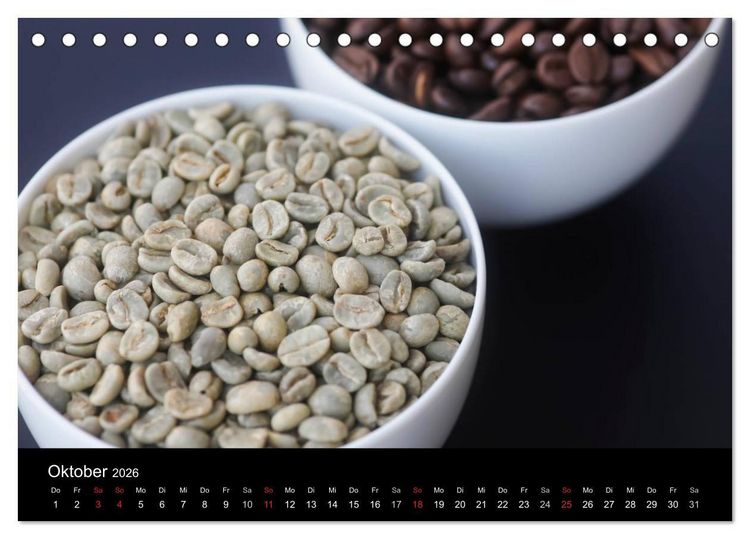 Produktbild: Kaffeezeit (Tischkalender 2026 DIN A5 quer), CALVENDO Monatskalender